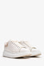 Alexander McQueen White/Pink Oversized Sneakers Size 38.5