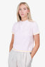 Thom Browne Pink/Yellow Top Stitched T-Shirt Size 38