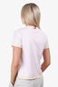 Thom Browne Pink/Yellow Top Stitched T-Shirt Size 38