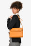 Saint Laurent Orange Leather Manhattan Shoulder Bag