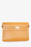 Saint Laurent Orange Leather Manhattan Shoulder Bag