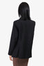 Veronica Beard Black Wool Single Breasted Blazer Size 12