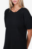 Homme Plisse Issey Miyake Black T-shirt Size 2 Mens