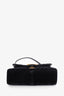 Gucci Black Velvet Mini GG Marmont Shoulder Bag