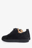 Christian Louboutin Black Suede Louis Orlato Low-Top Sneakers Men's Size 43