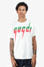 Gucci Off White Cotton 'Blade' Print T-Shirt Size XS Mens