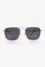 Saint Laurent Silver Frame SL 665 Aviator Sunglasses