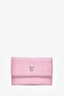 Alexander McQueen Mauve Leather Card Holder