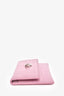 Alexander McQueen Mauve Leather Card Holder