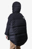 MM6 Maison Margiela x North Face Black Down Circle Coat Size XS Mens