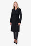 Dolce & Gabbana Black Wool Coat Size 36