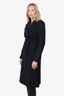 Dolce & Gabbana Black Wool Coat Size 36