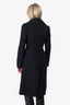 Dolce & Gabbana Black Wool Coat Size 36