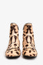 Gucci Animal Print Pony Hair Horsebit Boots Size 39