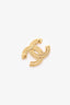 Pre-Loved™ Chanel Gold Tone Crystal CC Brooch