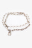 Tiffany & Co. Sterling Silver HardWear Pearl Lock Bracelet