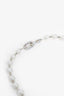 Tiffany & Co. Sterling Silver HardWear Pearl Lock Bracelet