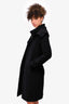 Akris Punto Black Wool Coat Size 4