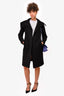 Akris Punto Black Wool Coat Size 4