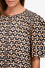 Ba&Sh Brown/Black Patterned Top Size 3