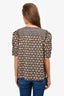 Ba&Sh Brown/Black Patterned Top Size 3