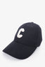 Celine Black Initial Baseball Cap Size S