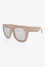 Acne Studios Brown Frame Oversized Sunglasses