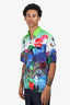 Prada SS19 Multicolor Statue Print Shirt Size L Mens