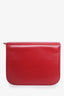 Celine Red Leather Medium Box Bag