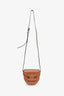 Celine Mini Brown Leather Besace Triomphe Crossbody Bag