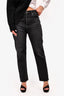 Acne Studios Black Washed Straight Leg Denim Jeans Size 29