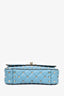 Valentino Blue Leather Rockstud Crossbody Bag