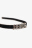 Christian Dior Black Velvet J'adior Choker