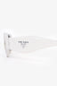 Prada White Frame Symbole Sunglasses