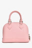 Louis Vuitton 2015 Pink Epi Leather Alma BB