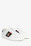 Gucci White/Green Web Bee 'Ace' Sneakers Size 7 (Mens)