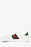 Gucci White/Green Web Bee 'Ace' Sneakers Size 7 (Mens)