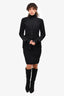 Pre-Loved Chanel™ Vintage Black Trim Detailed Blazer + Skirt Set Est. S-M (As Is)