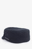 Prada Black Wool Newsboy Hat Size Large