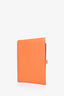 Hermès 2009 Orange Chevre Leather Agenda