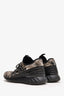 Louis Vuitton Black Tie Dye Denim Fastlane Sneakers Size 8 Men