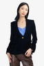 Smythe Navy Velvet Blazer Size 2