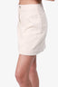 Adriano Goldschmied Cream Corduroy Skirt Size 23