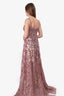 Zarucci Pink Sequin Gown Estimated Size XS