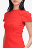 Roland Mouret Orange Top Size 2