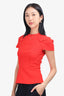 Roland Mouret Orange Top Size 2