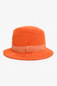 Hermès Orange Terry Cloth Bucket Hat Size 56