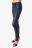 Mackage Black Leather 'Peppa' Pant Size 2