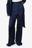 Sablyn Navy Silk Top and Pant Set Size XS