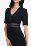 Altuzarra Black Fringe Dress Size 36